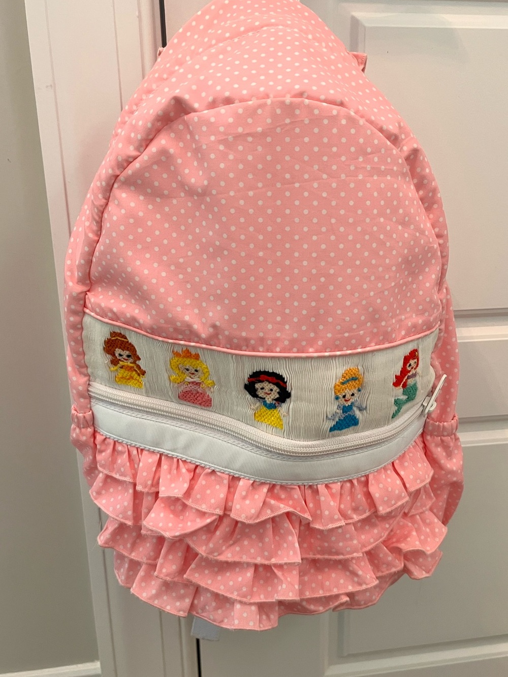 MK Clothing Design Princess Smocked : Backpack /Diaper Bag/ Essentials